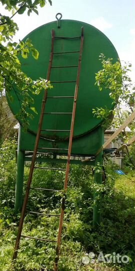 Бочка металлическая для воды 10м3