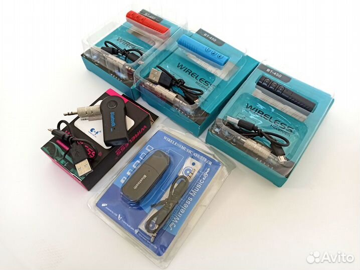 Блютус AUX audio адаптер ресивер