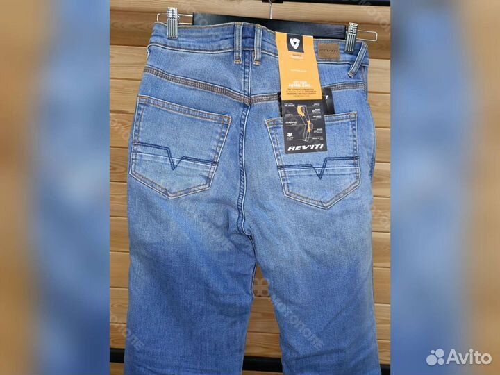 Мотоджинсы revit Victoria Ladies SF Classic Blue