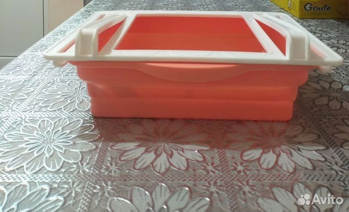 Полка-органайзер в холодильник складная