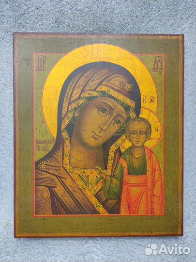 Икона Казанская Божья матерь