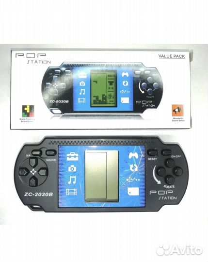 Тетрис в виде PSP classic