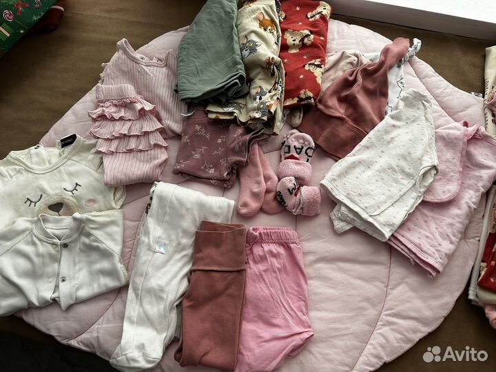 Одежда пакетом для девочки 62-68