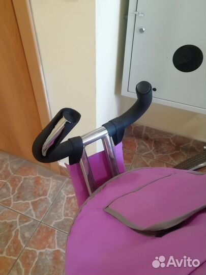 Велосипед коляска с ручкой