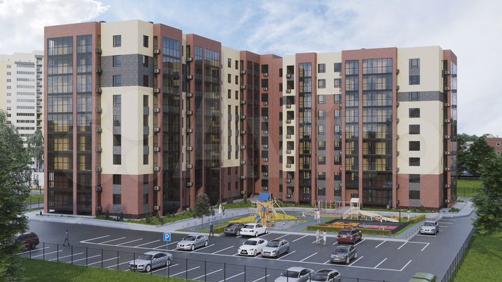 1-к. квартира, 41,7 м², 3/9 эт.