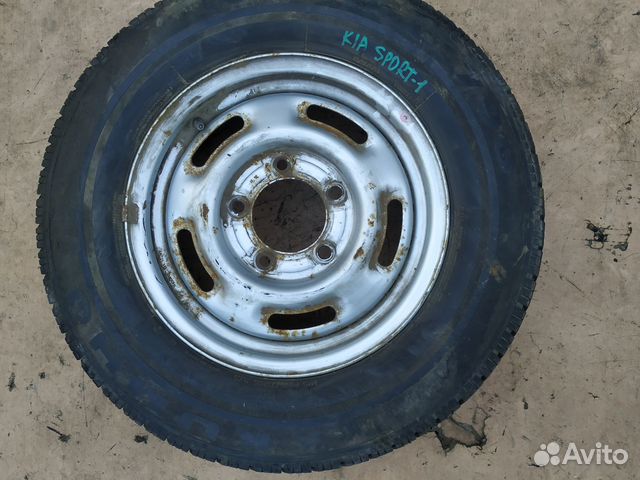 Kia Sportage 1 диск колесный железный с резиной