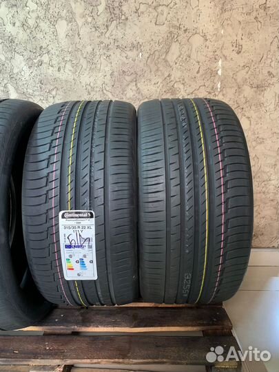 Continental PremiumContact 6 SSR 275/40 R22 и 315/35 R22 107Y