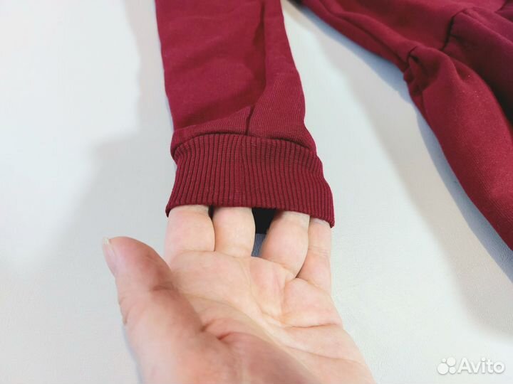 Платье для девочки 122 хлопок бордовое