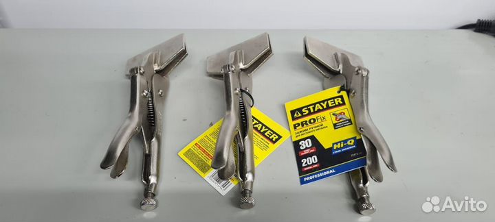 Зажим ручной для металла stayer