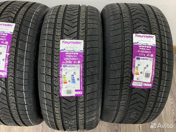 Tourador Winter Pro TSU1 285/40 R21 и 315/35 R21 108V