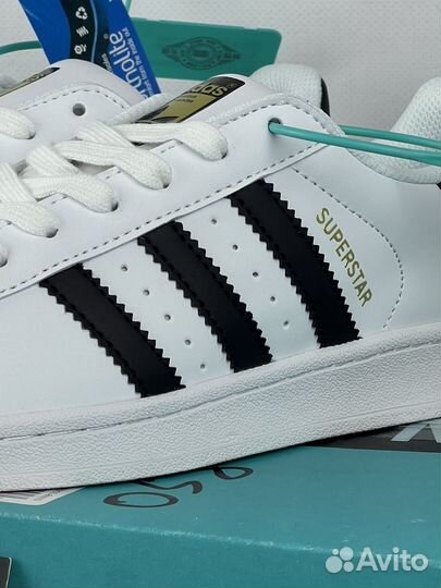 Кроссовки Adidas Superstar белые