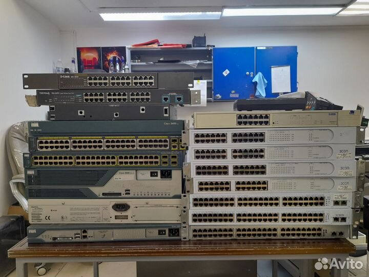 Сетевое оборудование (все модели в описании)