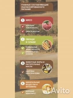 Корм для собак Glance 20кг