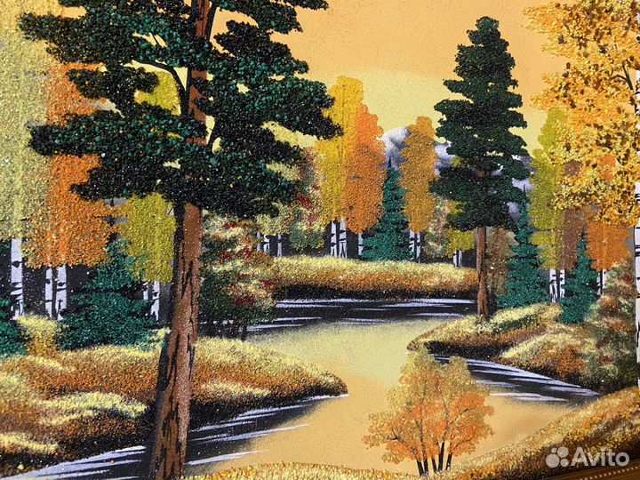 Картины из натурального камня