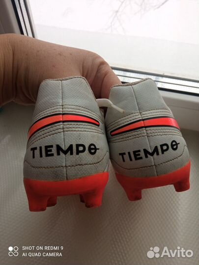 Футбольные бутсы Nike Tiempo р.39