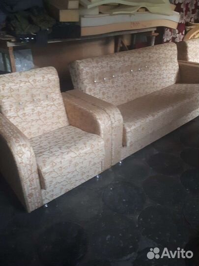Диван + 2 кресла