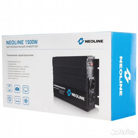 АВТОИНВЕРТОР 1500W