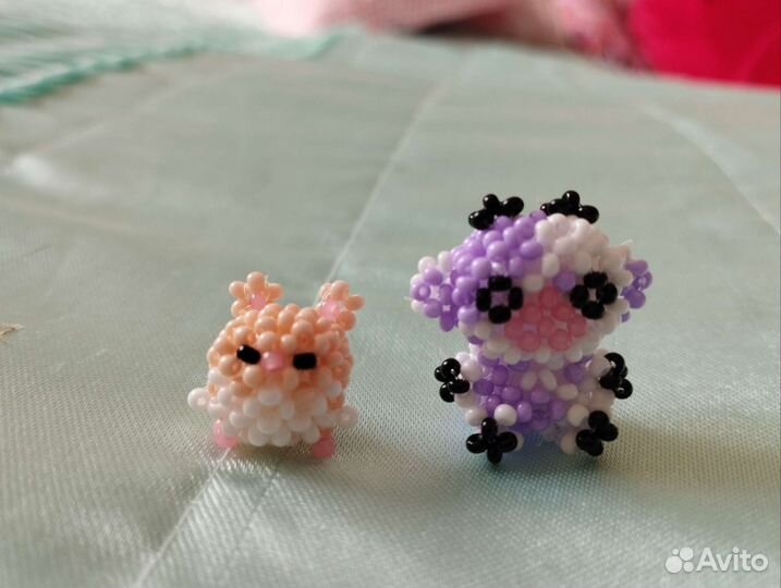 Фигурки из бисера амигуруми