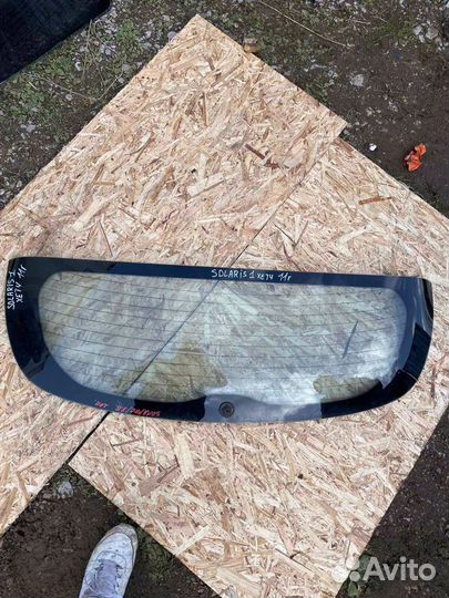 Заднее стекло Hyundai Solaris хетчбек