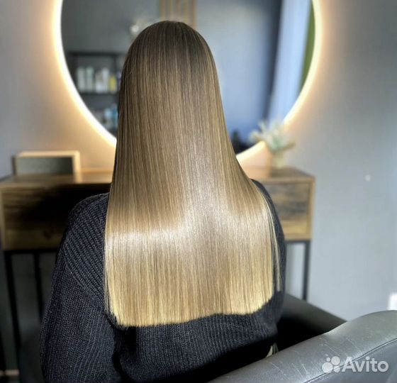 Кератиновое выпрямление ботокс для волос