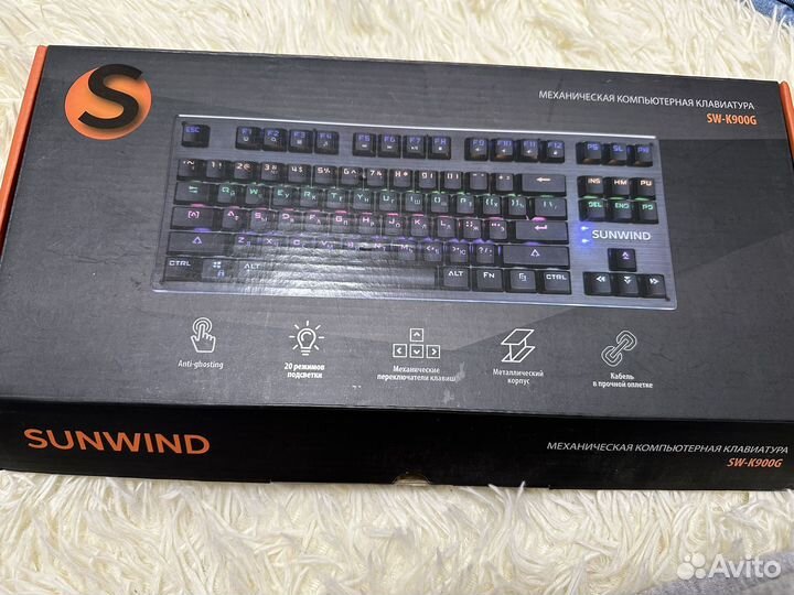 Игровая клавиатура sunwind sw-k900g