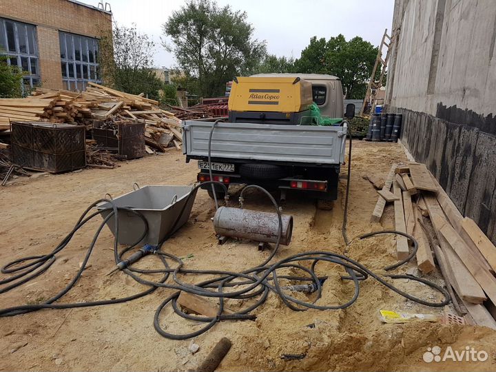 Аренда компрессора с отбойниками и бетоноломами