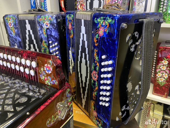 Шуйские гармони б/у