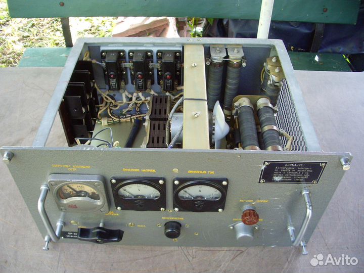 Радиостанция Р-140. Блок регулировок