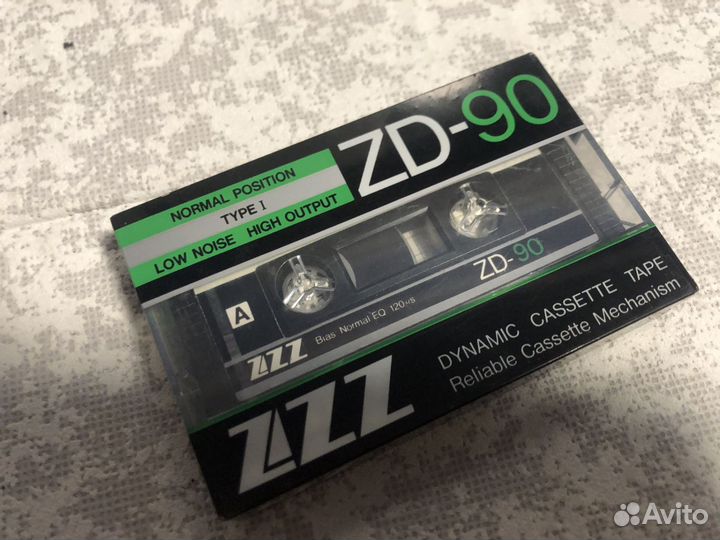 Аудио кассета zd 90 новая винтаж