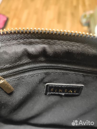 Кожаная сумка с принтом Микки Мауса