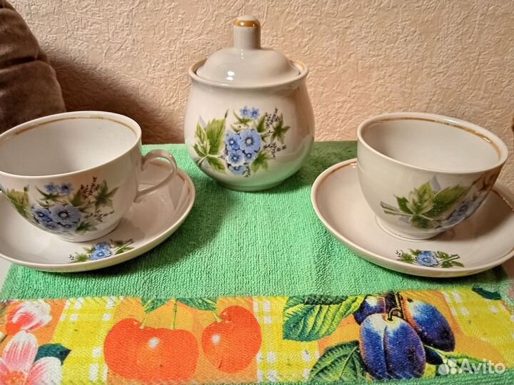 Винтаж. Чайный сервиз