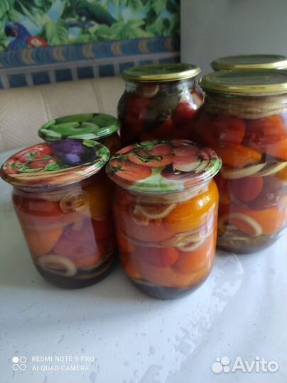Помидоры маринованные домашние