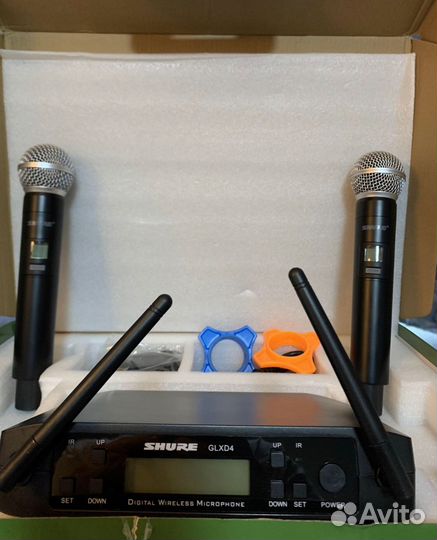 Микрофоны и радио станция Shure glxd4