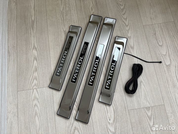 Nissan Patrol (2010-2017) накладки на пороги