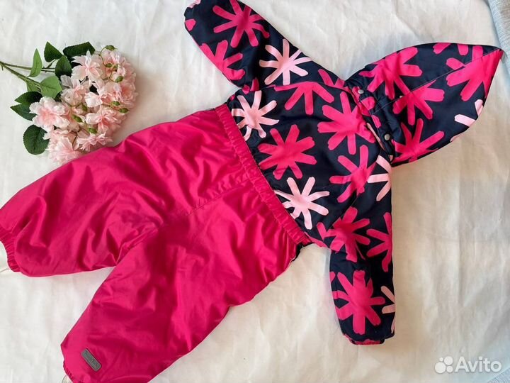 Зимний комбинезон для девочки 86