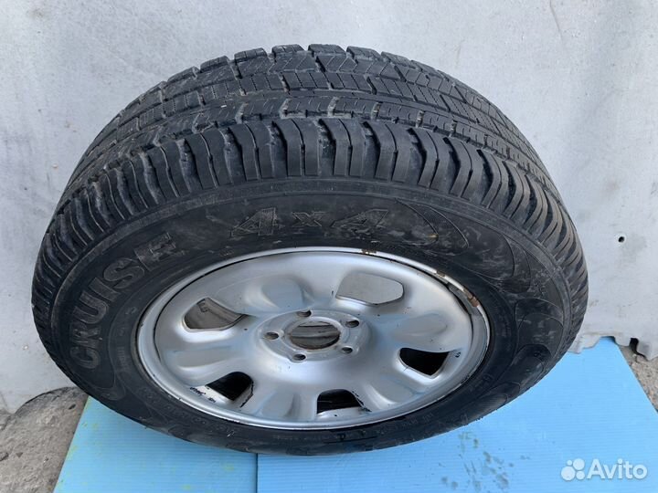 Запасное колесо Duster 215/65 R16 98H Amtel