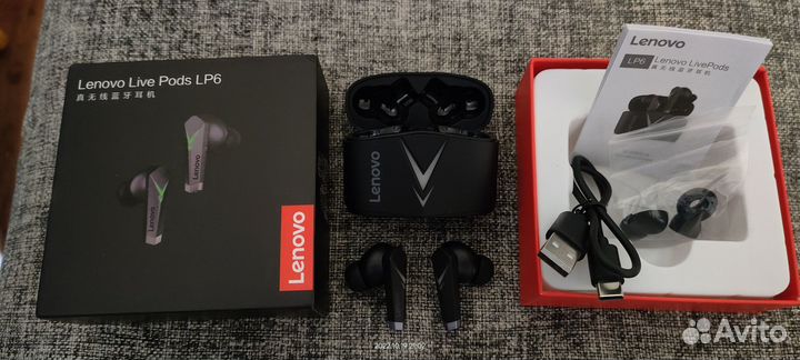 Bluetooth наушники Lenovo LP6