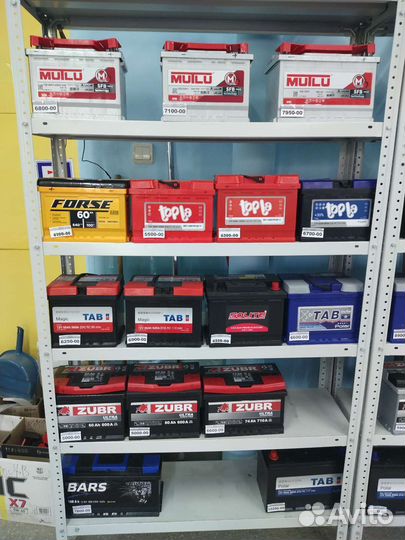 Аккумуляторы Topla, Mutlu, Tab, Zubr,Decus, Tesla