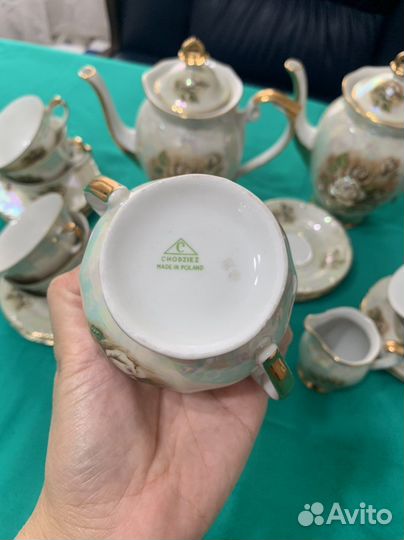 Сервиз кофейный костяной фарфор