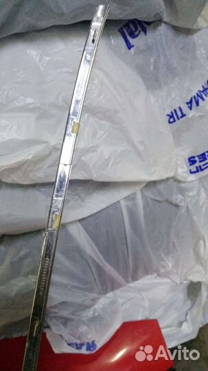 Хром заднего бампера w215 CL оригинал