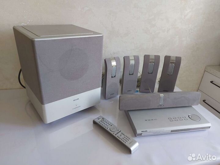 Акустические колонки philips (домашний кинотеатр)