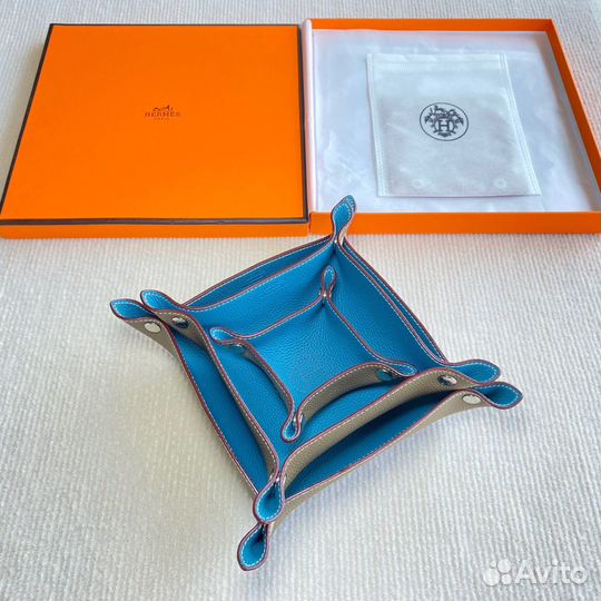 Hermes кожаные лотки для хранения