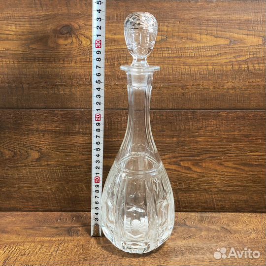 Графин хрусталь Красный гигант