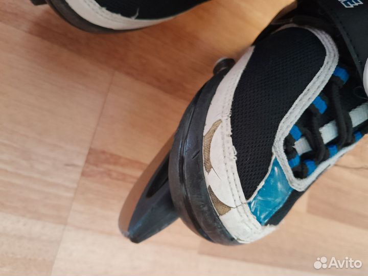 Коньки раздвижные с 33-37 р-р