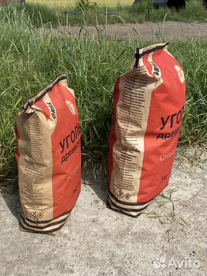 Древесный уголь фасованный