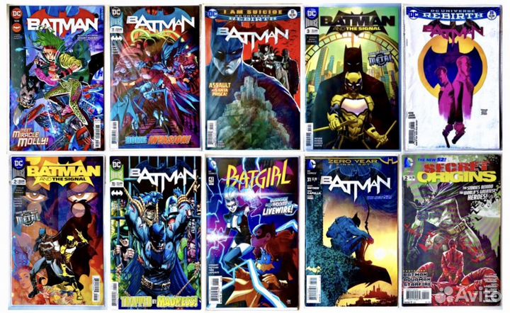 Комиксы DC синглы