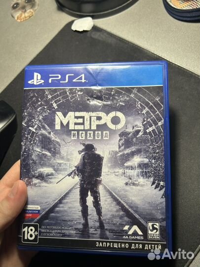 Metro exodus ps4 диск
