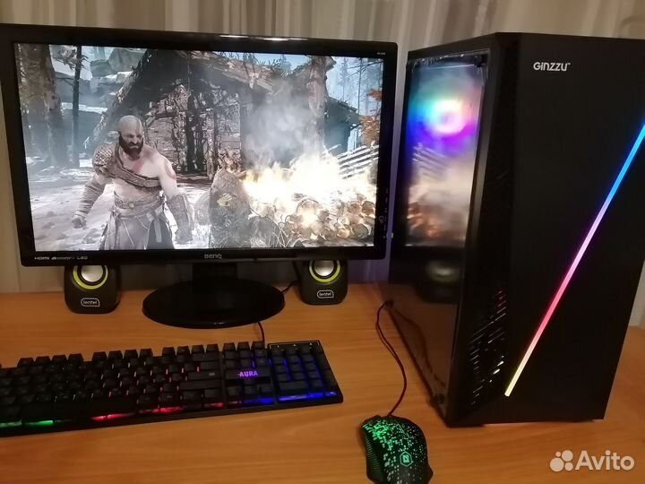 Игровой компьютер Core i5, Radeon RX 550 4GB, 16Gb