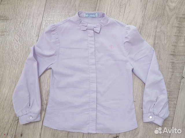 Школьная блузка для девочки 128 Смена