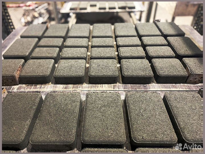 Тротуарная плитка сухопрессованная